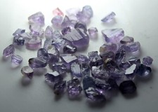 Top Lavender Blue Spinel Facet Natural Crystals Lot Badakhshan Afghanistan 62 CT picture