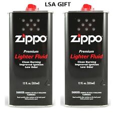 Zippo 12 fl.oz (355ml) Fluid Fuel Value Pack 2 X CAN Combo Set NEW picture