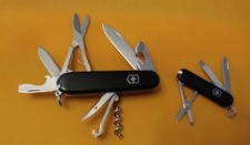 Victorinox Climber Black SAK 91mm Multi Tool + Classic SD Great Condition picture