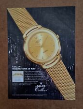 Vintage Rolex Cellini 18kt Gold Men's Watch - 1992 Art AD Jewelry Decor picture