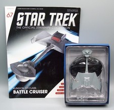 EAGLEMOSS 67 **STAR TREK KLINGON D7 BATTLE CRUISER** MINT BOXED with MAGAZINE picture