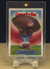 Topps Garbage Pail Kids GPK NFL Titanic CAM Ward Sticker Card NFLG-CWA 2026 picture