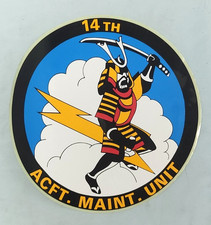 Vintage 14th ACFT. Maint. Unit Sticker 11