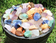 Rough Brazil Mix Crystals: Wholesale Bulk Lots - Choose oz or lbs (Raw Stones) picture