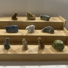 Wade Whimsies North American Endangered Species Series 10 Figurine COMPLETE SET picture