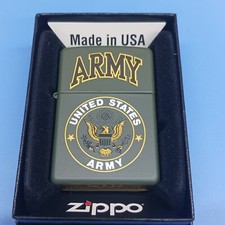 Zippo US Army Green Matte 221.540 picture