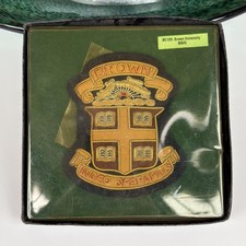 Vintage Brown University Bullion Blazer Patch NEW Dead Stock picture