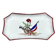 Paris Style Limoges France Hand painted Trinket/Ash Tray 1789 French Revolution picture