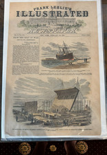 Frank Leslie's Illustrated  two Civil War newspapers 1861 & 1863 picture