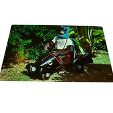 Vintage 1970 Monkey Jungle Miami Florida Postcard Chimpanzee Batmobile Batman picture