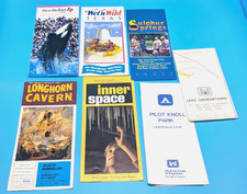 Vintage 80's & 90's Central/North Texas Vacation Travel Brochure Guide Lot picture