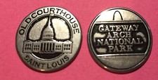 Gateway Arch National Park Old Courthouse Token picture
