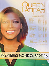 2013 Magazine Advertisement The Queen Latifah Show picture