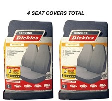 GENUINE DICKIES PROTECT UNIVERSAL FIT (HUDSON GRAY) - 2 NEW (4 COVERS) picture