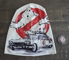 Ladder-8 Tribeca New York Fire Department Ghost Busters Challenge Coin & Beanie picture