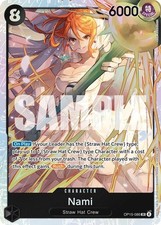 Nami OP15-086 Super Rare Adventure on Kami's Island One Piece Foil Near Mint picture