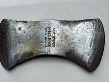 Vintage True Temper Flint Edge Kelly Works Double Bit Axe Head picture