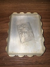 Vtg Sen-Sen Throat Ease Breath Perfume Tray 5c Anise Breath Mint Old Time Candy picture