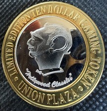 ⭐️PLAZA HOLLYWOOD CLASSICS HOTEL & CASINO Limited Edition 999% .6 Oz Pure Silver picture