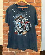 Vintage 1995 Harley Davidson Shirt The Great Escape Ft Lauderdale Florida L picture