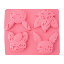 Pokemon Center Silicone Candy Mold Pikachu Raichu Zorua Pamo Magic Hour Illusion picture