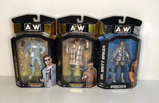 AEW Unmatched MJF & Orange Cassidy & Dr. Britt Baker Action Figures Bundle NEW picture