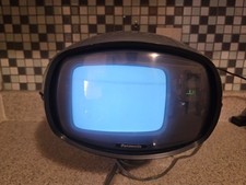 Vintage Panasonic TR-005C Orbitel UFO TV 1960s Space Age Retro Television picture