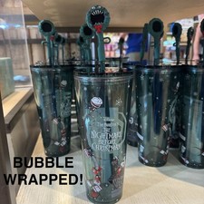 2026 Disney Parks Starbucks Nightmare Before Christmas 24oz Tumbler BUBBLE WRAP picture