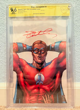 Boys: Herogasm #1  Virgin Variant CBCS 9.6 signed by JENSEN ACKLES, Ultra rare.  picture