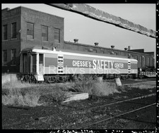 Original Negative C&O CSC-1 Safety Center Richmond VA 1973 Chesapeake Ohio picture