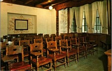 Vintage Postcard of Czechoslovak Nationality Room Pittsburgh Pennsylvania picture