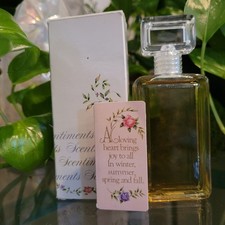 Vintage Avon Sweet Honesty Scentiments Cologne 2 Oz Bottle w/Box New 1973 picture