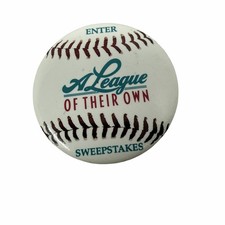 A League of Their Own Sweepstakes Pinback Button Movie Baseball Collectible picture