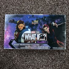 What If 2023 Upper Deck Marvel Studios Hobby Box FACTORY SEALED 15 packs per box picture