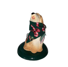 Byers Choice Golden Retriever dog candy cane scarf figure doll New 2025 picture