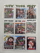 NYCC 2022 Topps Exclusive 9 Garbage Pail Kids cards & Couch Chocula signed card picture