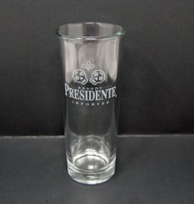 Brandy Presidente Imported Highball Bar Glass Day of the Dead Sugar Skull picture