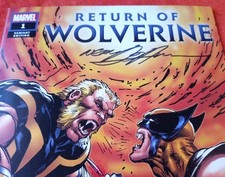 RETURN OF WOLVERINE #1 💥RARE NEAL ADAMS SIGNED💥 3000 PRINT RUN VARIANT w/o Sig picture