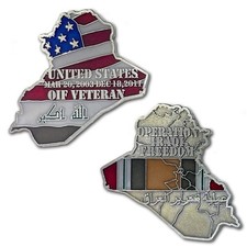 Operation Iraqi Freedom OIF Veteran Collectible Challenge Coin picture