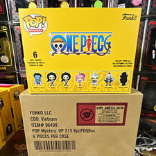 SEALED CASES Funko Pop Mystery One Piece Vinyl Figure Case 6 Pieces MPN 96499 picture