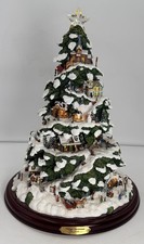 Thomas Kinkade Village Christmas Tree Lighted 15