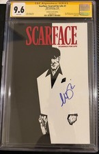 Scarface: Scarred For Life #1 CgC 9.6 Signed By Al Pacino picture