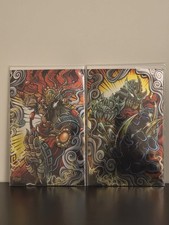 TMNT: Shredder #12 FOIL & Saturday Morning Adventures TMNT #41 FOIL URBAN AZTEC picture