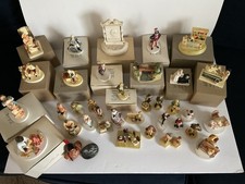 38 Vintage Sebastian Miniatures Figurines 1940s-80s W and W/O Boxes - 9 Signed picture