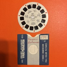 Rare Sawyer's Vintage Single view-master Reel 597 Nassau Bahamas 1947 picture