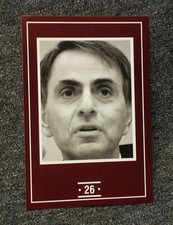 Carl Sagan Face To Face  Game card #26 ✰ RaRe 1991 edition  Science Cosmos 🌖 picture