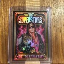 Wwf  WWE Superstars Brett The Hitman Hart  Parody RARE /99 picture
