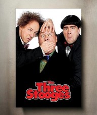 The Three Stooges 8x12 Metal Movie Poster Sign picture