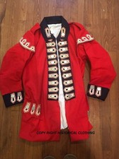 42ND Revolutionary War British Madder Red Regimental Coat picture