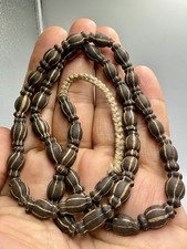 Ancient Mosaic Glass Wonderful Old Rare Unique Beads Strand picture